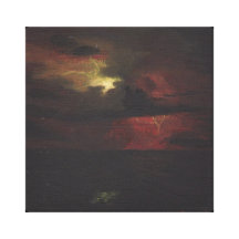 Stormy Night Gallery Wrapped Canvas