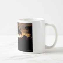 Stormy sunset mug
