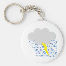 Stormy Weather Keychain