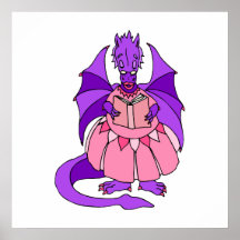 Storytime Dragon Print
