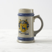 Strachan Coat of Arms Stein - Family Crest Coffee Mugs