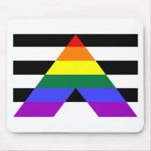 Straight Allies Mouse Mat