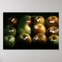 Strange apples posterdrucke
