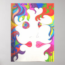 Strange Face Posters