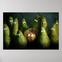 Strange pears posters
