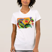 Strange Plants Orange Sky Shirt