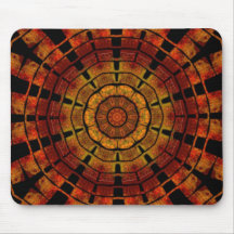 Strange Sun Orange Mousepad