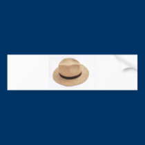 Straw hat bumper stickers