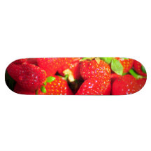 Strawberries Custom Skateboard