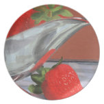 Strawberry Season Dinner Plates