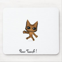 stray_cat_002, Paw Touch ! Mouse Mats