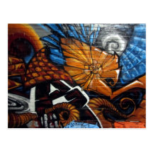 street art melbourne post cards