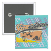 Street Culture Tshirts and Gifts Pin