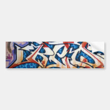 Street Graffiti Art Bumper Sticker