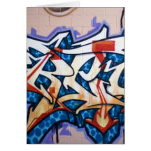 Street Graffiti Art Cards