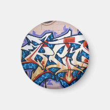 Street Graffiti Art Fridge Magnet