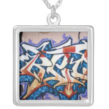 Street Graffiti Art Pendants
