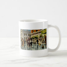 Street Scrubbers at Tulip Time Holland, Michigan Coffee Mug