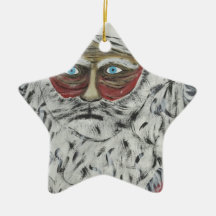 Stressed Out Santa Ornaments