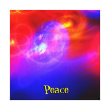 Stretched Canvas - Multi-Colour Abstract Stretched Canvas Print