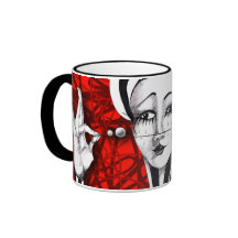 string coffee mug