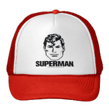 Stripe Boy - Superman Hat