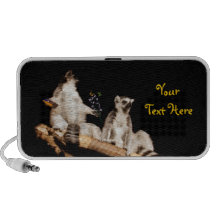 Stripe Tail Monkies Mp3 Speakers