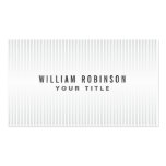 Striped modern generic simple masculine personal business cards