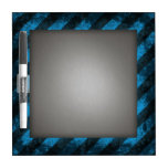 Striped Silver Brushed Aluminium dry erase boards