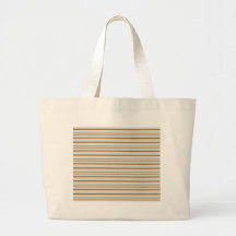 Stripes Earth Tones Canvas Bags