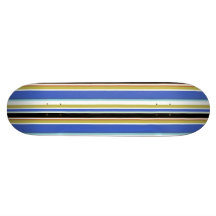 Stripes skateboard