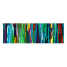 Stripesa ~ Bookmark  / Size 3" x 1" Business Cards