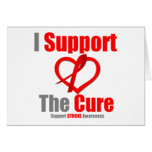 Stroke Awareness I Support The Cure Cards