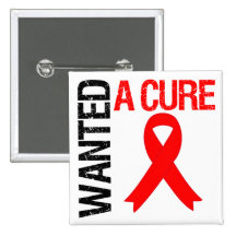 Stroke Awareness Wanted A Cure Pinback Button
