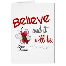 Stroke Believe BUTTERFLY SERIES 2 Card