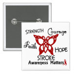 Stroke Celtic Butterfly 3 Pins