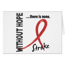 Stroke Without Hope 1 Greeting Card