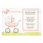 Stroller Baby Shower Invitation