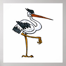 Strom Stork Posters
