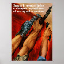 Strong Is The Strength Of The Lord Print
