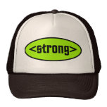 strong tag trucker hats