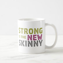 Stronge is the New Skinny - Sketch Coffee Mugs