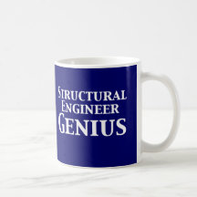 Structural Engineer Genius Gifts Coffee Mugs