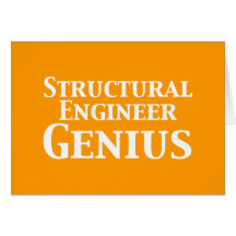 Structural Engineer Genius Gifts Greeting Card