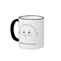 struggling hair farmer, (STRUGGLING HAIR FARMER) Mugs