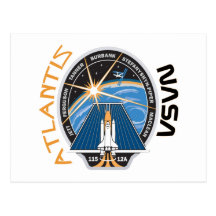 STS 115 Atlantis Postcards