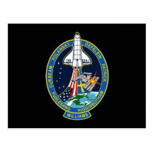 STS 116 Mission Patch Postcard