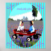 Stuck Like Glue Print