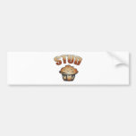 Stud Muffin Wash Design Bumper Stickers