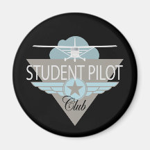 Student Pilot Club Magnets